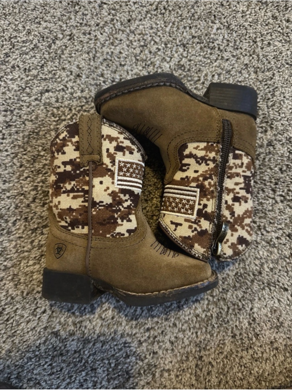 Ariat Toddler Patriot Boots Size 4